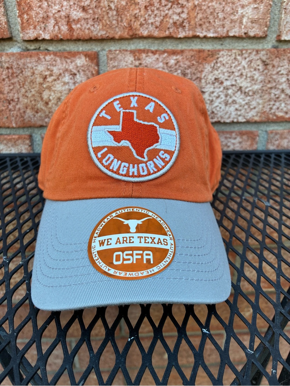 Texas Longhorns Two-Tone Orange and Gray Cap